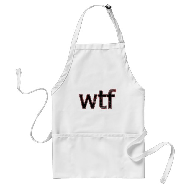 OMG! wtf Standard Apron (Front)