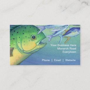 Omilu (Bluefin Trevally) Business Card