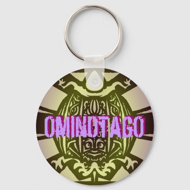 OminOtagO Tribal Keychain (Front)