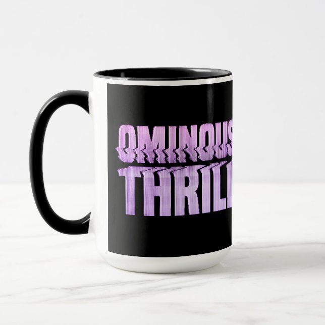 Ominy Thrill PURPLE LOGO Mug (Gauche)