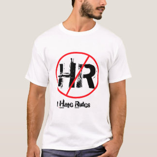 OML T-Shirt "Je déteste les règles"