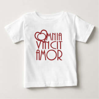 Omnia Vincit Amor Love Conquers All Baby T-Shirt