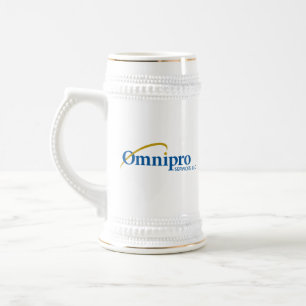 Omnipro Services White Stein Mug