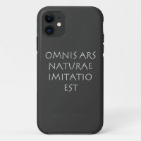 Omnis ars naturae imitatio est