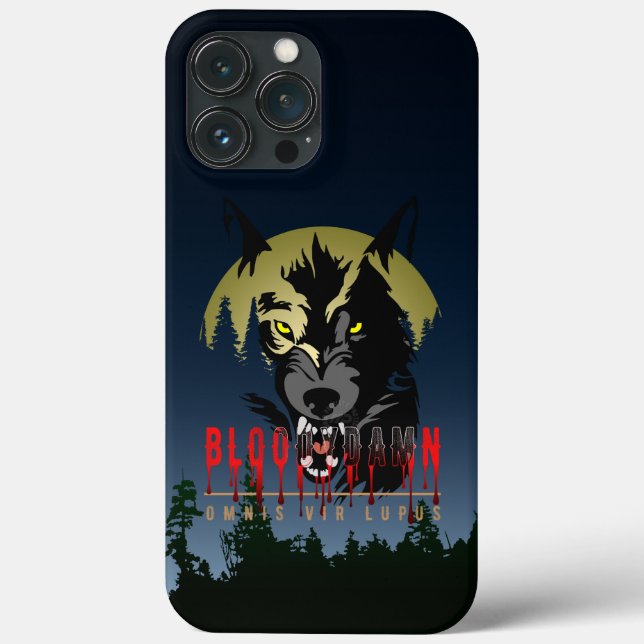 Omnis vir Lupus ( Everyone is Wolf ) | Case-Mate iPhone Case (Back)