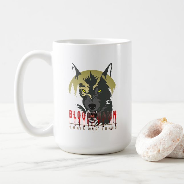 Omnis vir Lupus | Mug classique #15 (Avec donut)