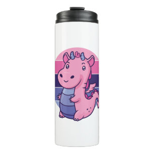 Omnisexual Dragon Omnisexuality Flag Pride Thermal Tumbler