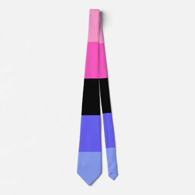 Omnisexual Pride Flag Tie (Front)