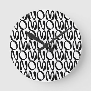 OMNOMNOM 1 ROUND CLOCK