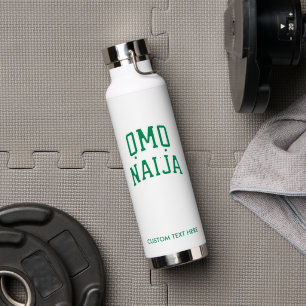 Omo-Naija — Bouteille d'Eau Personnalisée