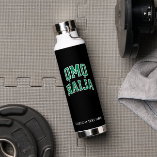 Omo-Naija — Personalized Water Bottle