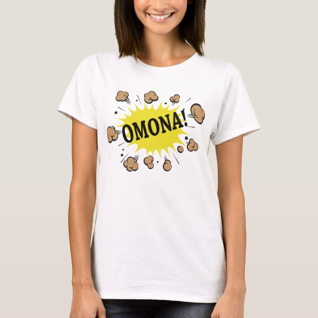 OMONA! OMG Oh My Gosh KPOP Expression Shirt (Front)