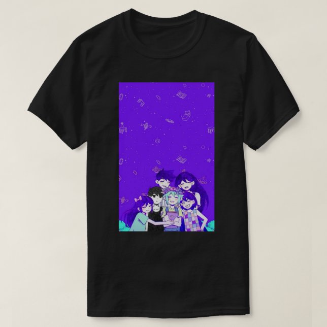 Omori and Friends iPhone Case.png T-Shirt (Design Front)