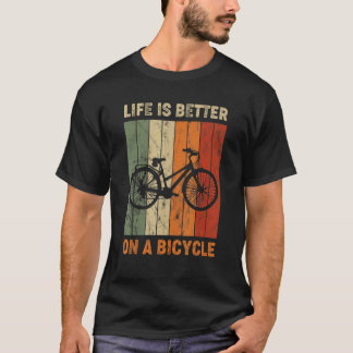 on a bicycle cycling bike 1 T-Shirt