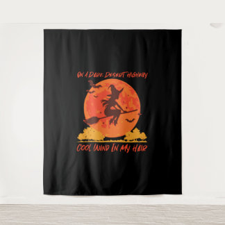 on a dark desert highway witch 1 tapestry