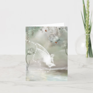 On a Grey Morning Blank Card