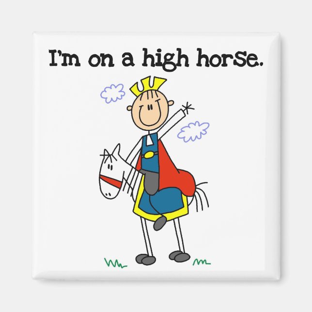 On a High Horse Tshirts and Gifts Magnet (Front)
