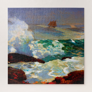 On a Lee Shore Winslow Homer 1900  Jigsaw Puzzle
