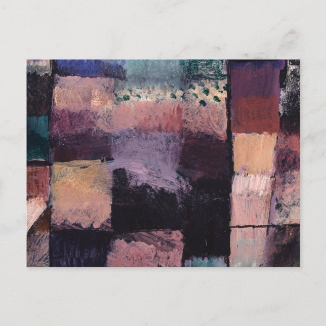 On a Motif from Hammamet by Paul Klee Postcard (Front)