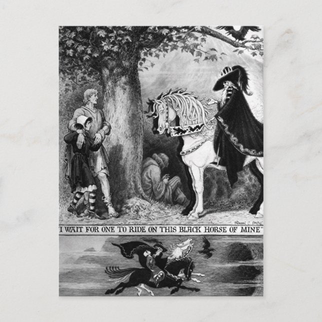 On a Pale Horse Postcard (Front)