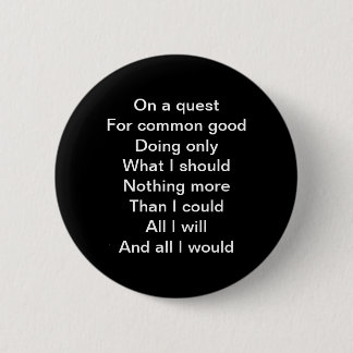 On A Quest 2 Inch Round Button