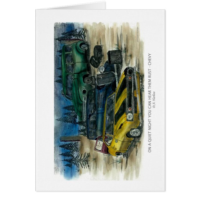 ON A QUIET NIGHT YOU CAN HEAR THEM RUST - CHEVY w- (Front)