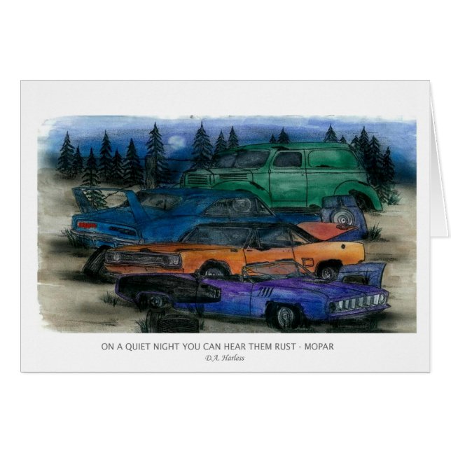 ON A QUIET NIGHT YOU CAN HEAR THEM RUST - MOPAR (Front Horizontal)