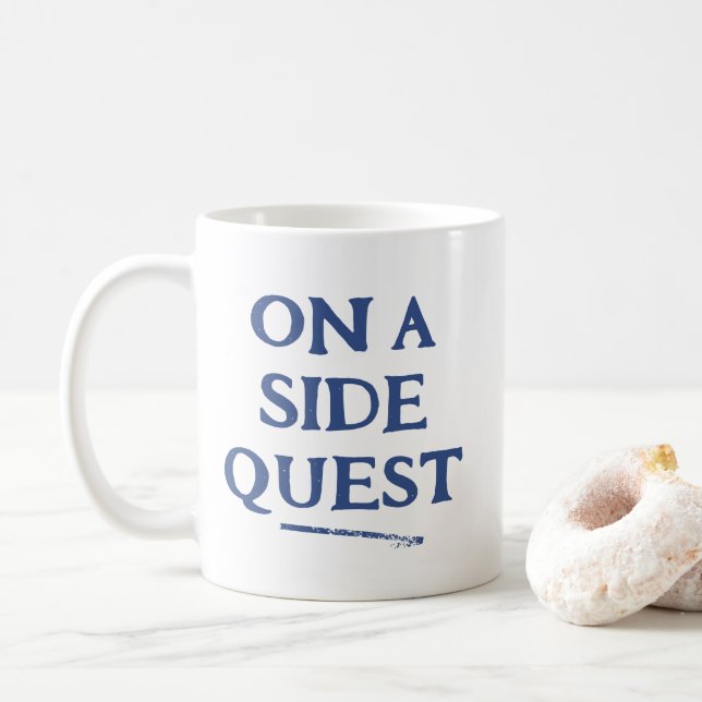 On A Side Quest Mug (With Donut)