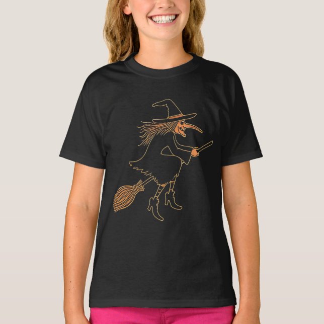 on a witching hunt T-Shirt (Front)