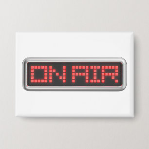 ON AIR studio sign