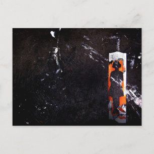 on all accounts, unaccounted. postcard
