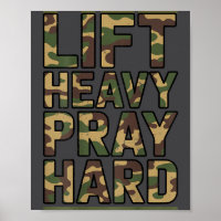 On-back Lift Heavy Pray Hard Workout Christian Wei