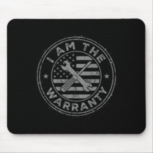 On Back The Mechanic Mechanic Handyman Humour Mouse Pad