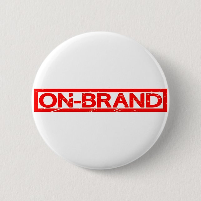 On-brand Stamp 2 Inch Round Button (Front)