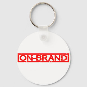 On-brand Stamp Keychain