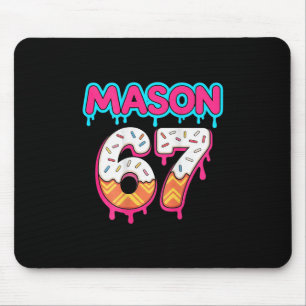 (on Ck) Six Seven Ice Cream Drip Sport 67 Mason Me Mouse Pad