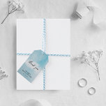 On cloud 9 Bridal Shower Favours Thank You Gift Tags<br><div class="desc">Express your gratitude in style with our On Cloud 9 Bridal Shower Thank You Cards! These stunning cards perfectly match the dreamy theme of your bridal shower, featuring a modern and minimalist design with soft colours, a light blue background, and fluffy cotton clouds. Each card is printed on high-quality cardstock...</div>