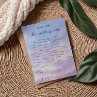On Cloud 9 Wedding Vows Bridal Libs Game