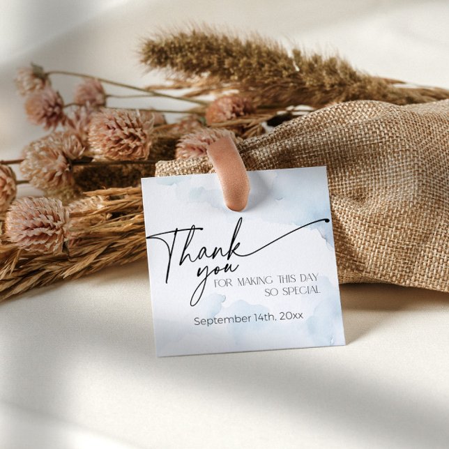 On Cloud Nine Dusty Blue Heaven Thank You Favour Tags (Creator Uploaded)