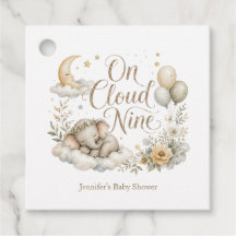 On Cloud Nine, Personalized Gender Neutral Elephan