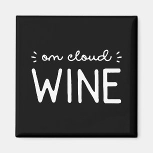 On Cloud Wine Magnet