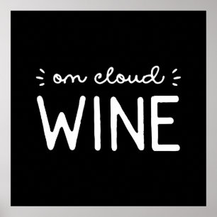 On Cloud Wine Poster