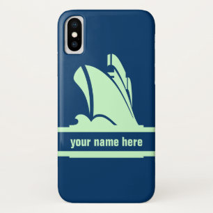 On Course Green Personalized iPhone X Case