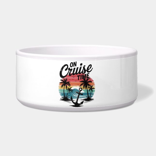 On Cruise Time Coconut Tree Summer Vacation (Front)