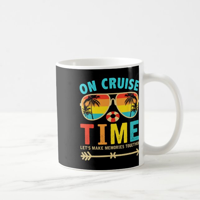 On Cruise Time Cruise Squad Summer Vacation Matchi Coffee Mug (Right)