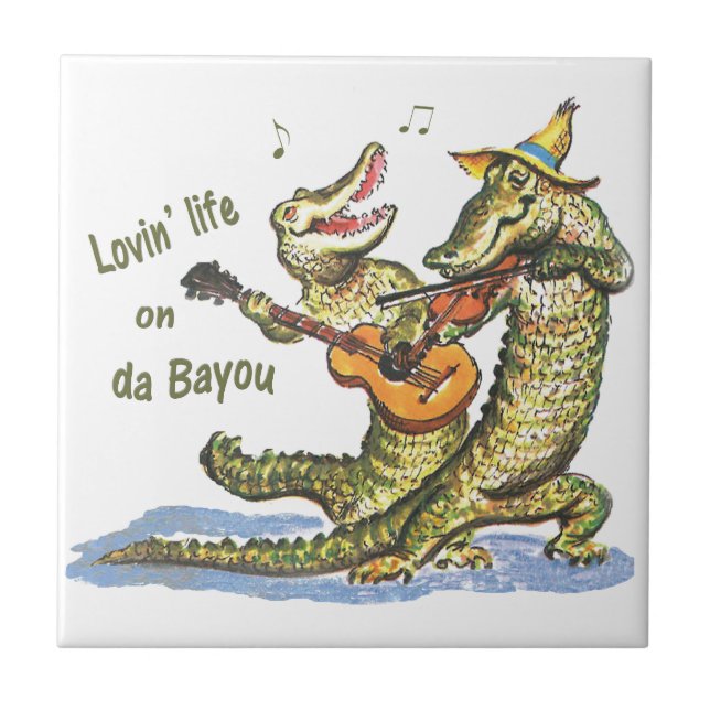 On da Bayou Tile (Front)