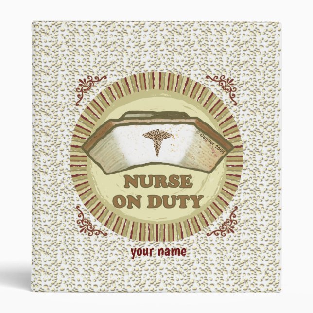 On duty nurse  binder (Front)