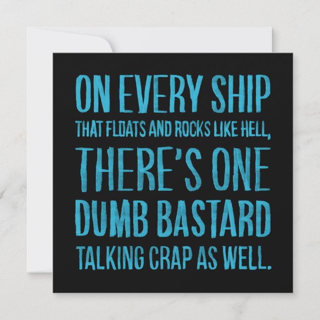 On Every Ship (Front)