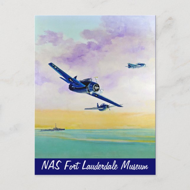 On Final Approach Postcard (Front)