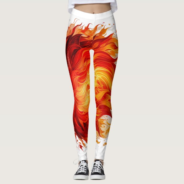 ON FIRE LEGGINGS (Front)